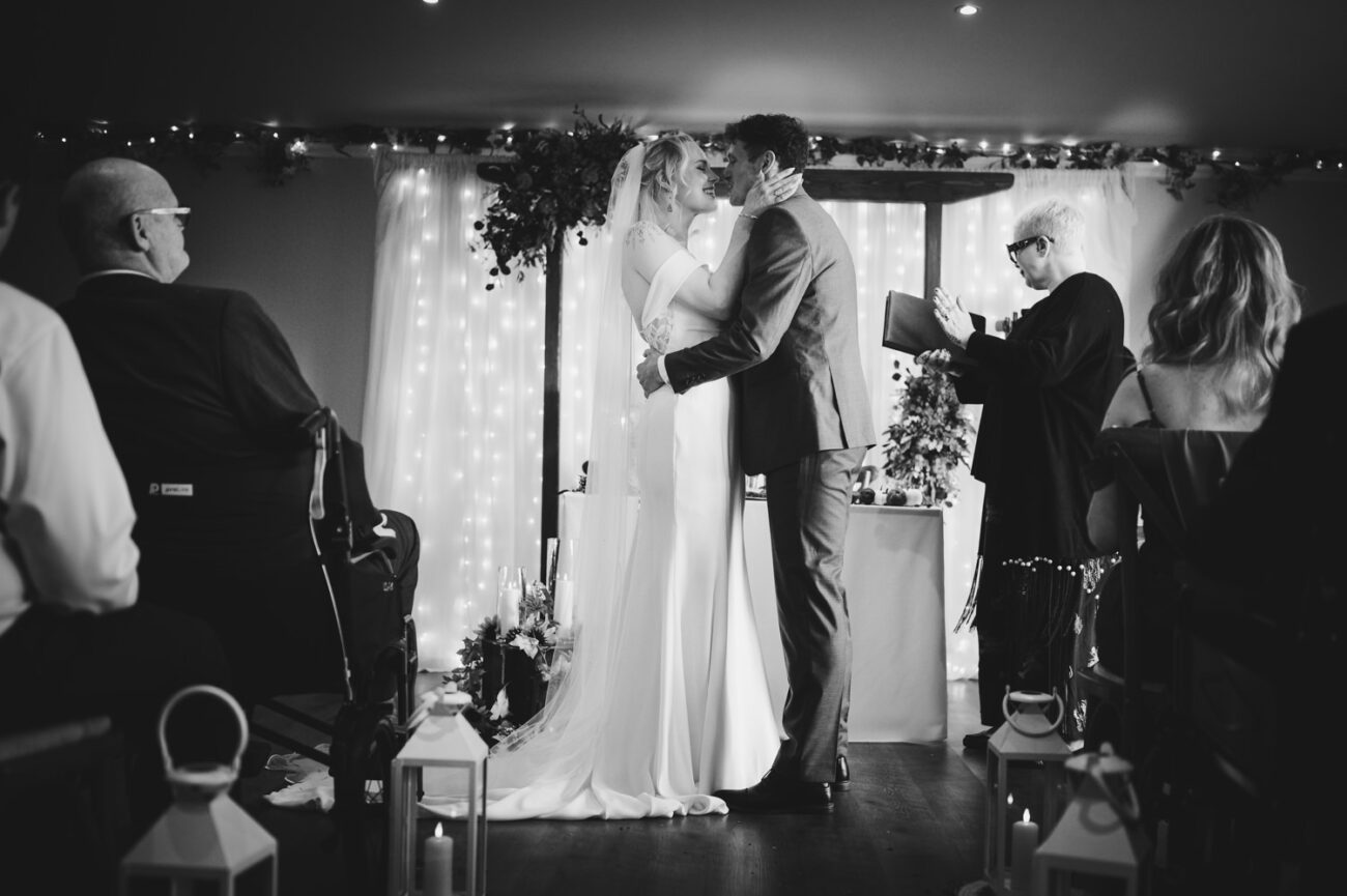 Natural wedding moments at The Fleece Countryside Inn in West Yorkshire